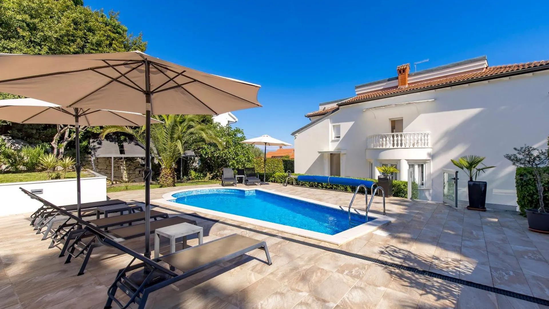 Villa Garden Apartment With Pool Opatija