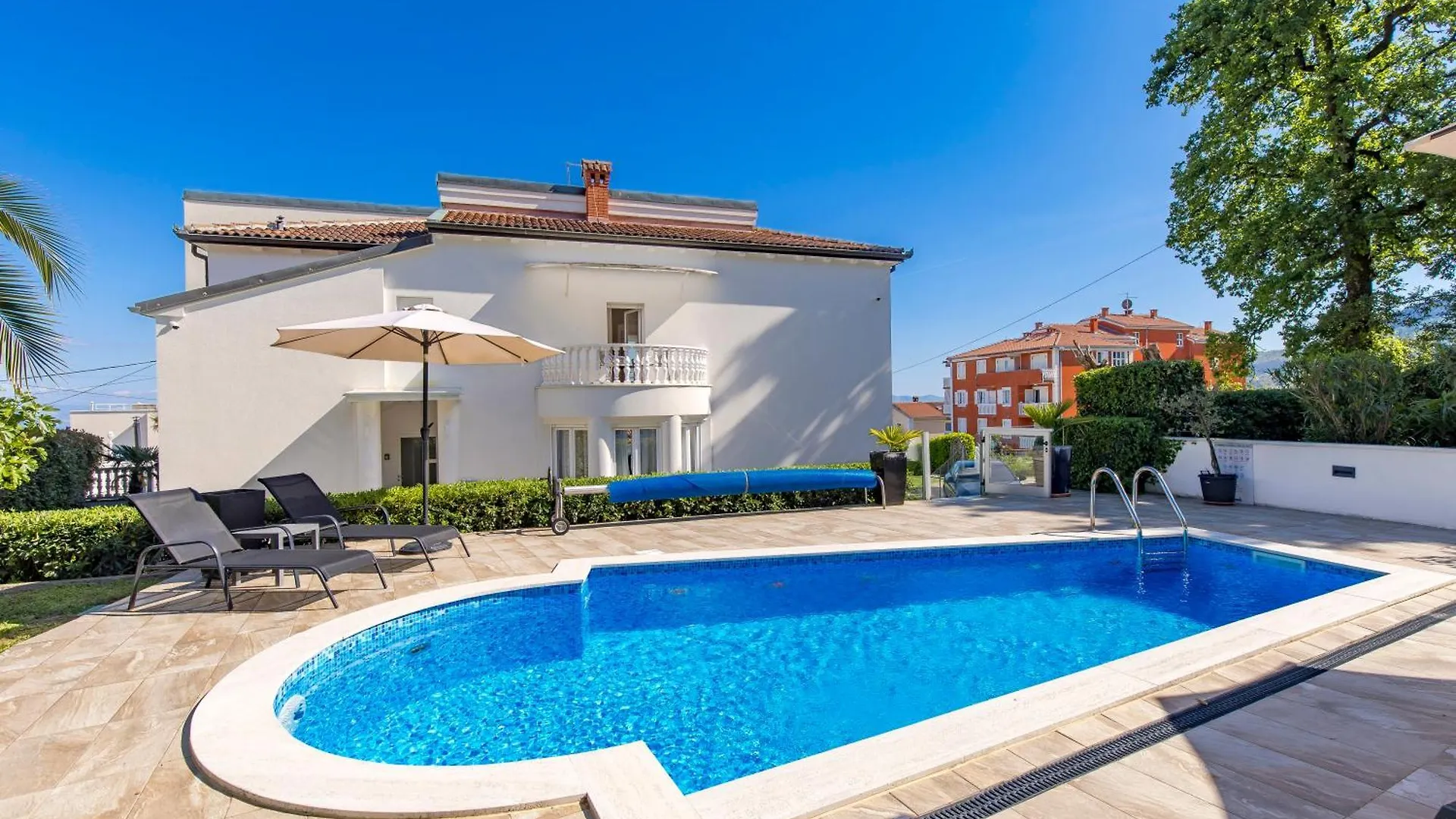 Villa Garden Apartment With Pool Opatija